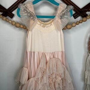 Dollcake Best Wishes Pale Pink Frocked Tulle Formal Gown